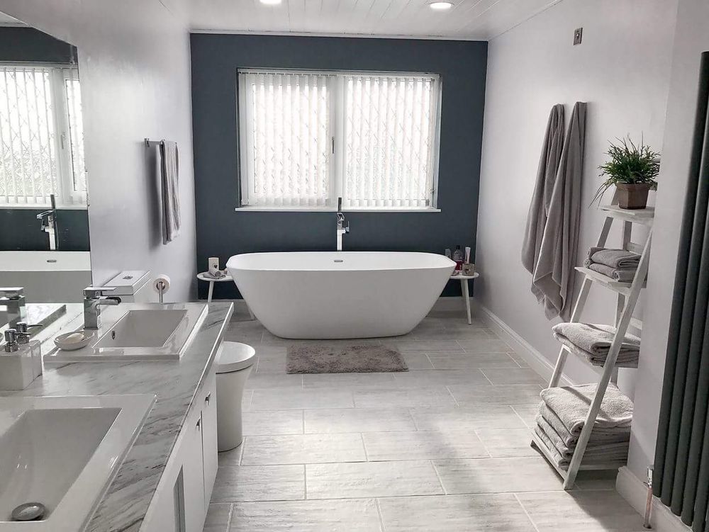 Modern bathroom installation